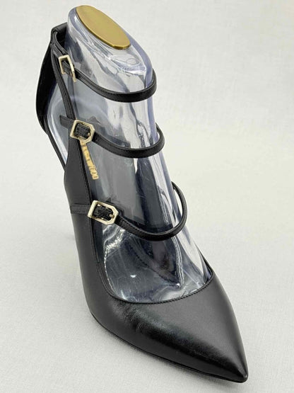 Pre - loved NICHOLAS KIRKWOOD Black Size EU 39 Heeled Sandals at Reems Closet