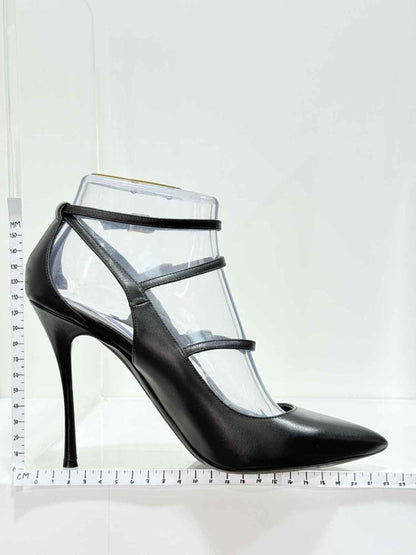 Pre - loved NICHOLAS KIRKWOOD Black Size EU 39 Heeled Sandals at Reems Closet