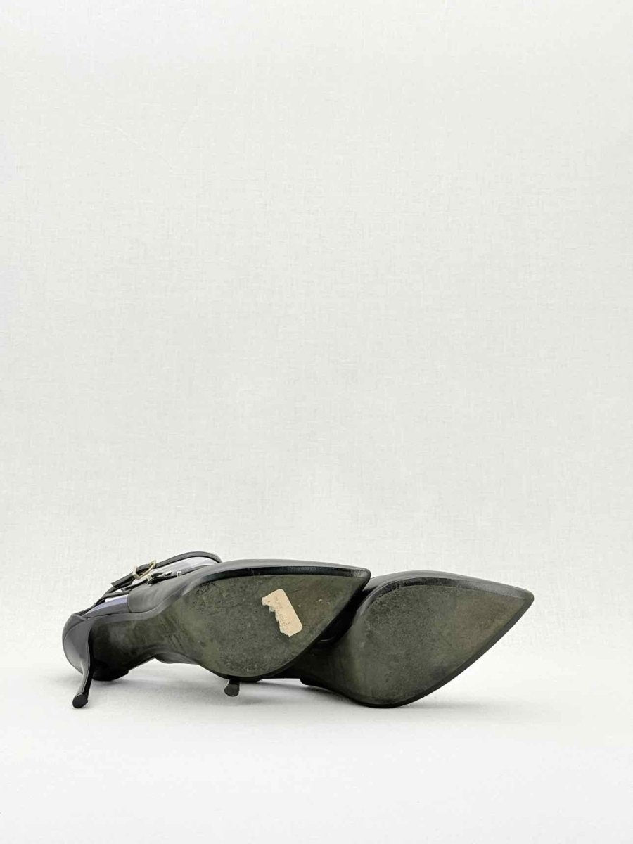 Pre - loved NICHOLAS KIRKWOOD Black Size EU 39 Heeled Sandals at Reems Closet