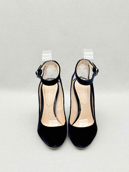 Pre - loved NICHOLAS KIRKWOOD Lola Navy Size EU 38 Pumps at Reems Closet