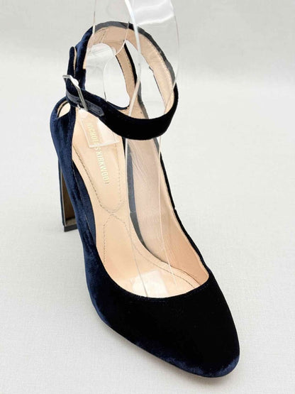 Pre - loved NICHOLAS KIRKWOOD Lola Navy Size EU 38 Pumps at Reems Closet