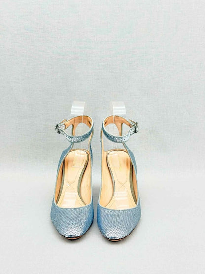 Pre - loved NICHOLAS KIRKWOOD Silver Size EU 40 Heeled Shoes at Reems Closet
