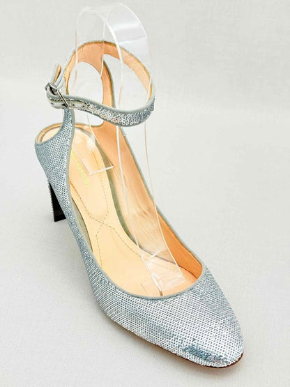 Pre - loved NICHOLAS KIRKWOOD Silver Size EU 40 Heeled Shoes at Reems Closet