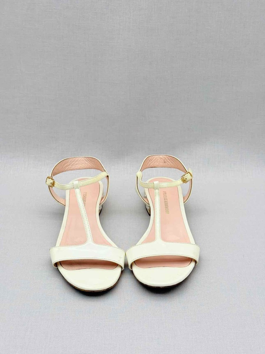 Pre - loved NICHOLAS KIRKWOOD White Size EU 36 Heeled Sandals at Reems Closet
