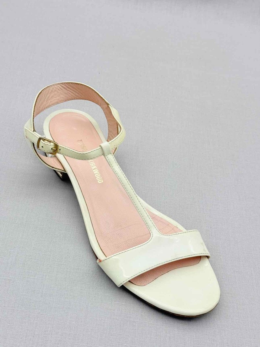 Pre - loved NICHOLAS KIRKWOOD White Size EU 36 Heeled Sandals at Reems Closet