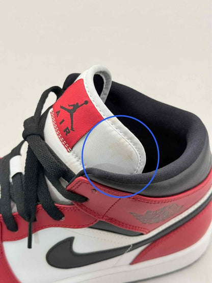 Pre - loved NIKE Classic Red & Black Size EU 44 Sneakers at Reems Closet
