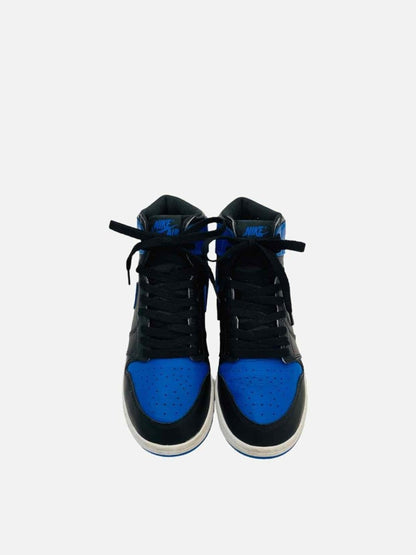 Pre - loved NIKE Jordan 1 Blue & Black Sneakers 38.5 at Reems Closet