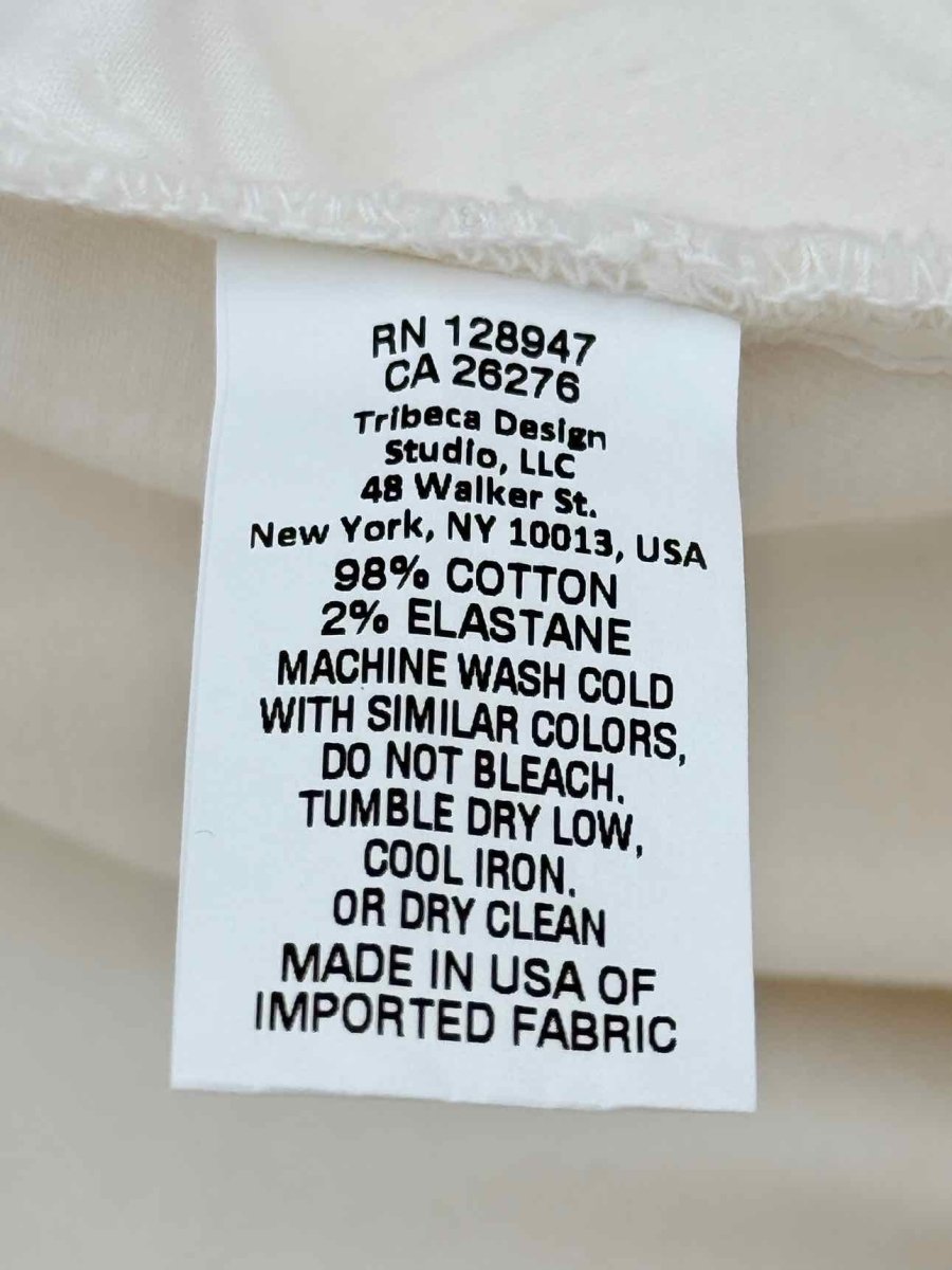 Pre - loved NILI LOTAN Cream Size US 4 Pants at Reems Closet