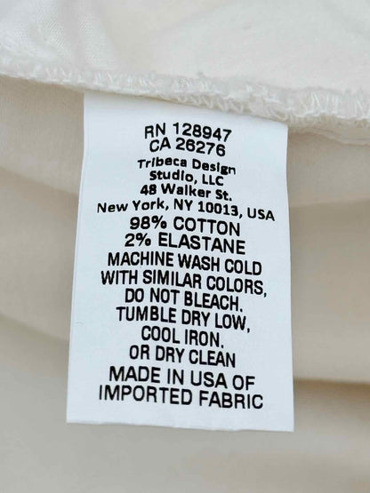 Pre - loved NILI LOTAN Cream Size US 4 Pants at Reems Closet