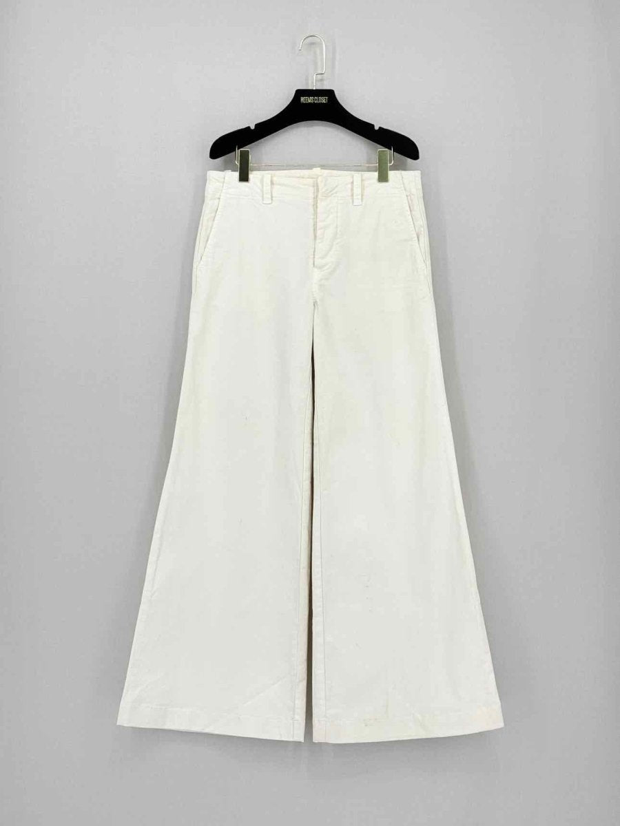 Pre - loved NILI LOTAN Cream Size US 4 Pants at Reems Closet