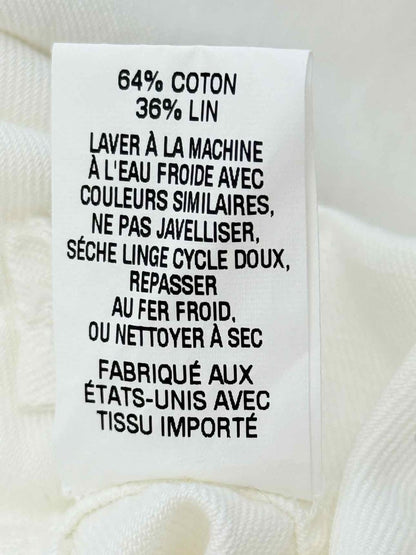 Pre - loved NILI LOTAN Off - white Size Small Jumpsuit at Reems Closet