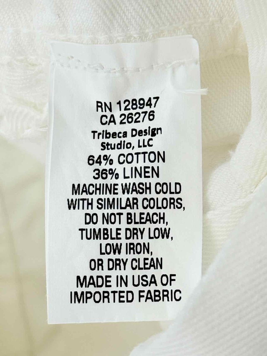 Pre - loved NILI LOTAN Off - white Size Small Jumpsuit at Reems Closet