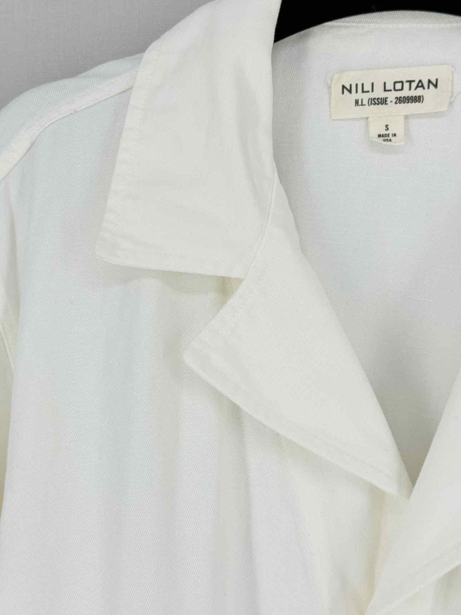 Pre - loved NILI LOTAN Off - white Size Small Jumpsuit at Reems Closet