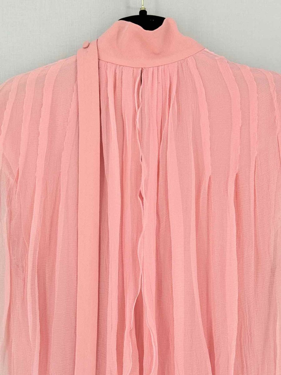 Pre - loved NINA RICCI Pink Size US 6 Knee Length Dress at Reems Closet
