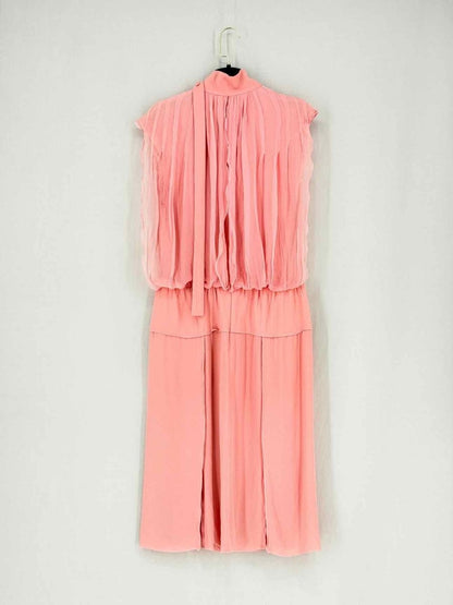Pre - loved NINA RICCI Pink Size US 6 Knee Length Dress at Reems Closet