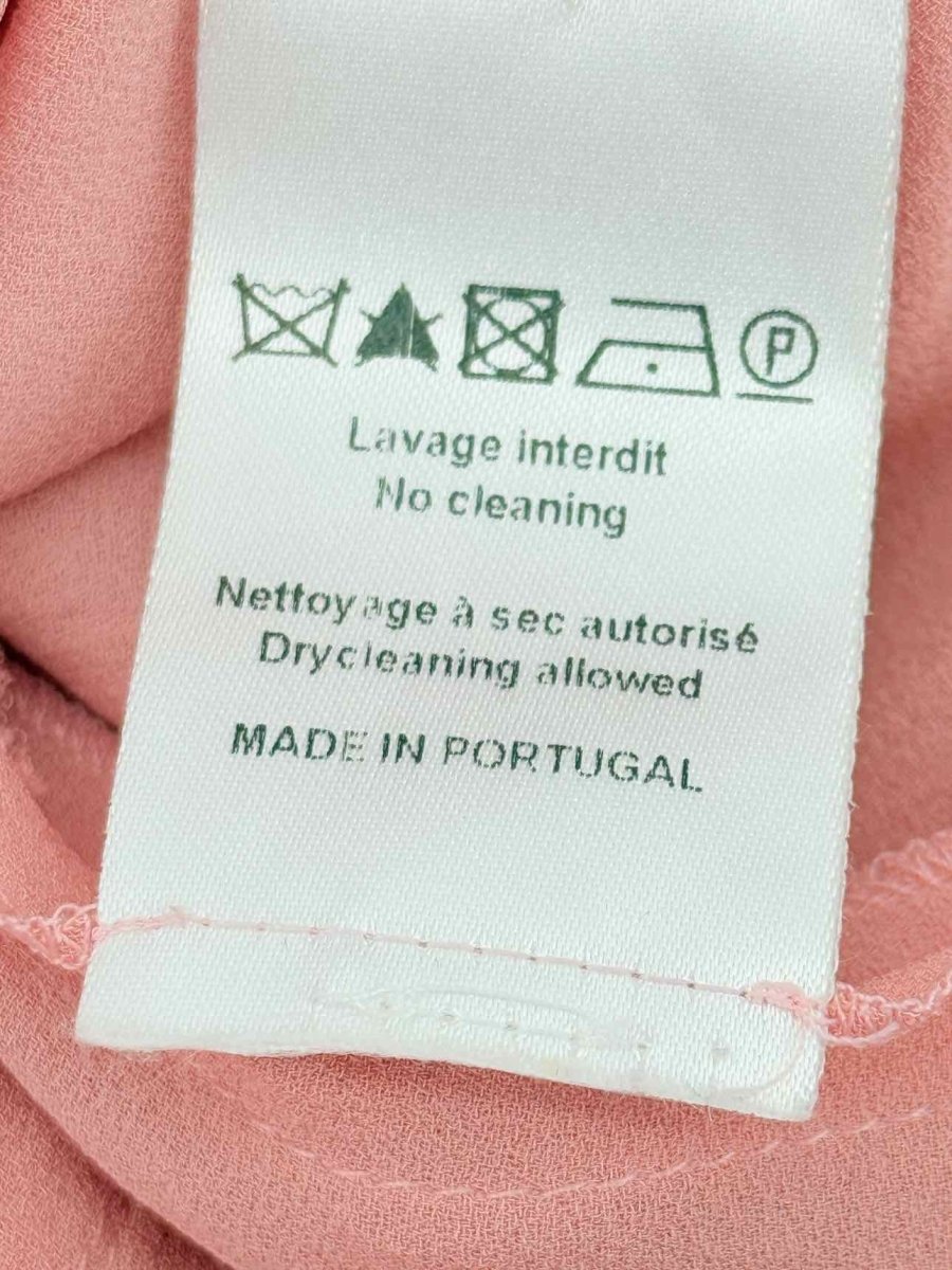 Pre - loved NINA RICCI Pink Size US 6 Knee Length Dress at Reems Closet