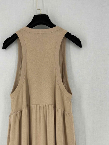 Pre - loved NINETY PERCENT Beige Size Medium Long Dress at Reems Closet