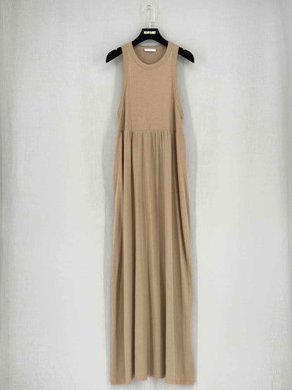 Pre - loved NINETY PERCENT Beige Size Medium Long Dress at Reems Closet