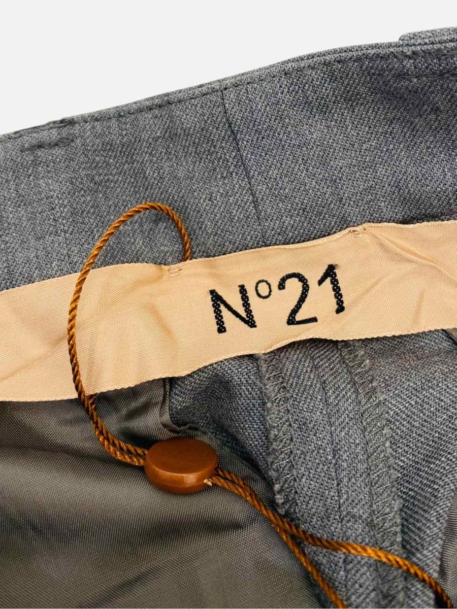 Pre - loved NO21 Grey Size Medium Pants at Reems Closet