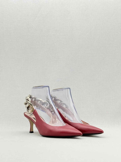 Pre - loved NO21 Red Size EU 38 Slingbacks at Reems Closet