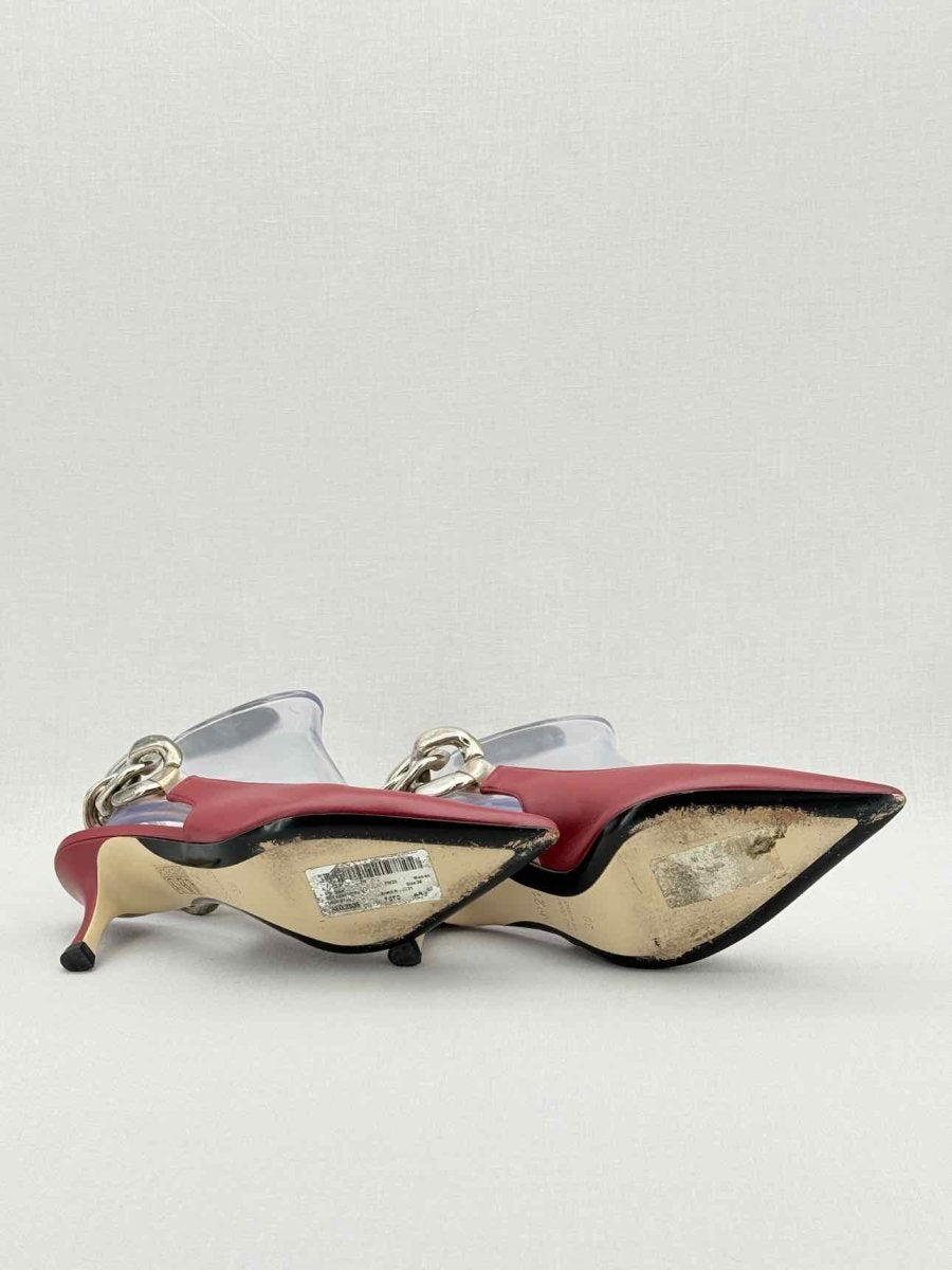 Pre - loved NO21 Red Size EU 38 Slingbacks at Reems Closet