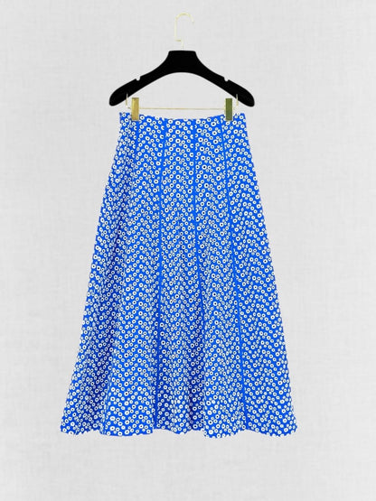 Pre - loved NOCTURNE Blue & White Embroidered US 6 Outfit Set at Reems Closet