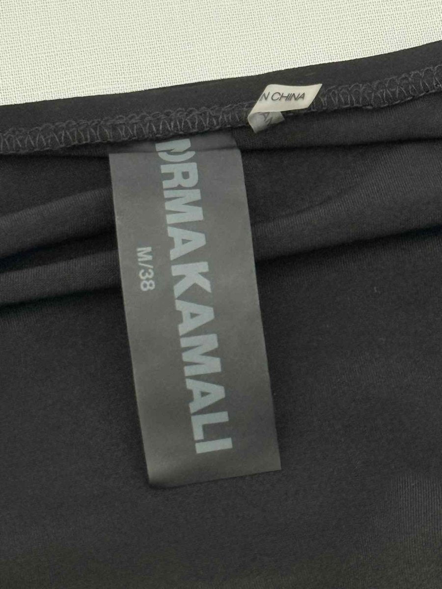 Pre - loved NORMA KAMALI Black Size Medium Knee Length Dress at Reems Closet