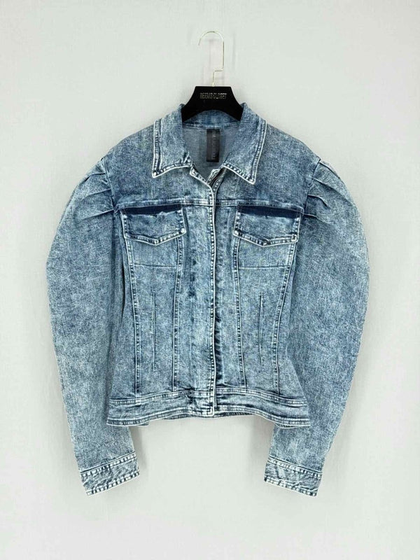 Pre - loved NORMA KAMALI Blue Size US 2 Jacket at Reems Closet