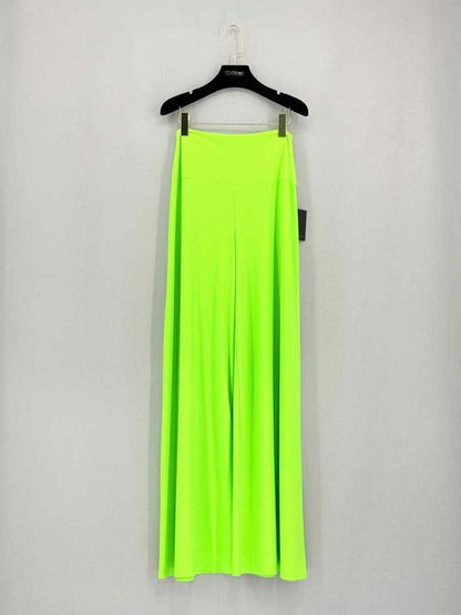 Pre-loved NORMA KAMALI Elephant Neon Green Size Medium Pants at Reems Closet
