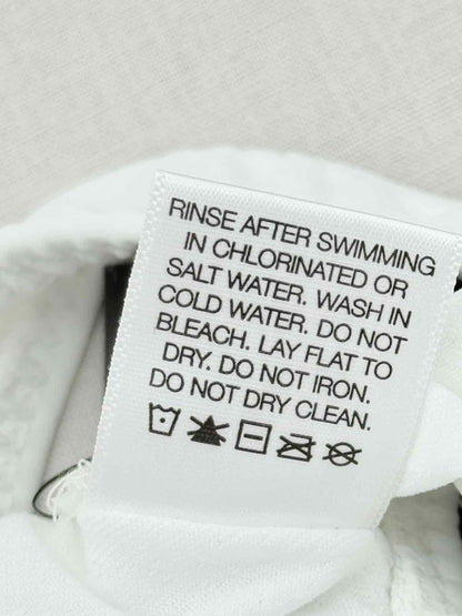 Pre - loved NORMA KAMALI Marissa White Size Small Swimsuit at Reems Closet