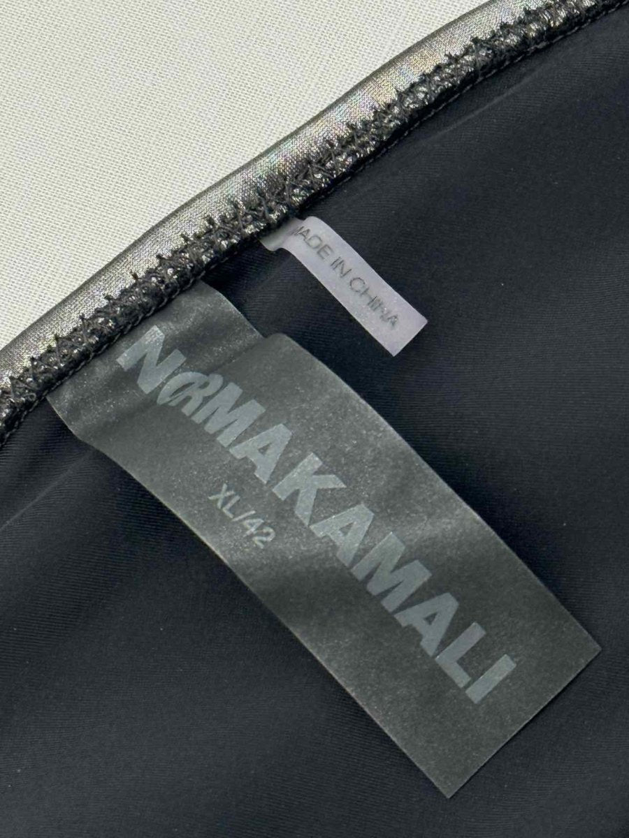 Pre - loved NORMA KAMALI One Shoulder Ruched Size XLarge Midi Dress at Reems Closet