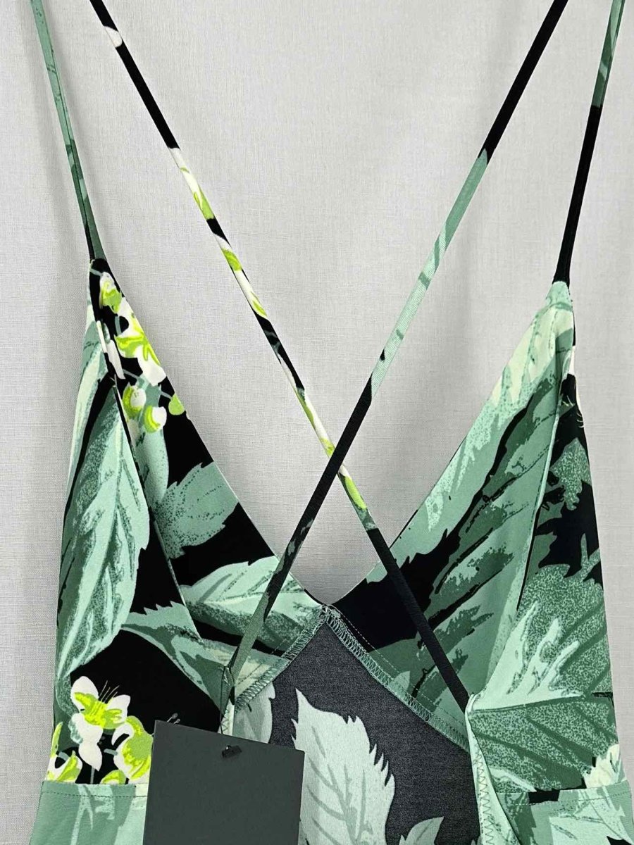 Pre - loved NORMA KAMALI Trumpet Floral Print Size Large Long Dress at Reems Closet