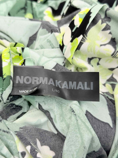 Pre - loved NORMA KAMALI Trumpet Floral Print Size Large Long Dress at Reems Closet