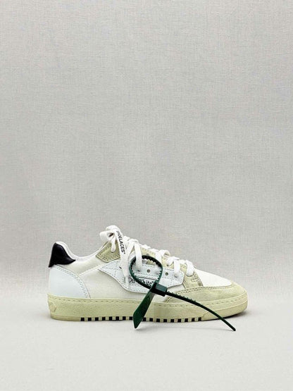 Pre - loved OFF - WHITE 5.0 White & Beige Panel Size EU 36 Sneakers at Reems Closet