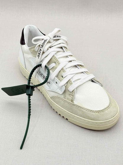 Pre - loved OFF - WHITE 5.0 White & Beige Panel Size EU 36 Sneakers at Reems Closet