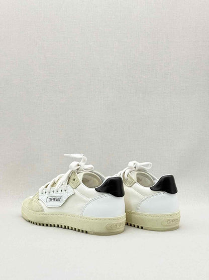 Pre - loved OFF - WHITE 5.0 White & Beige Panel Size EU 36 Sneakers at Reems Closet