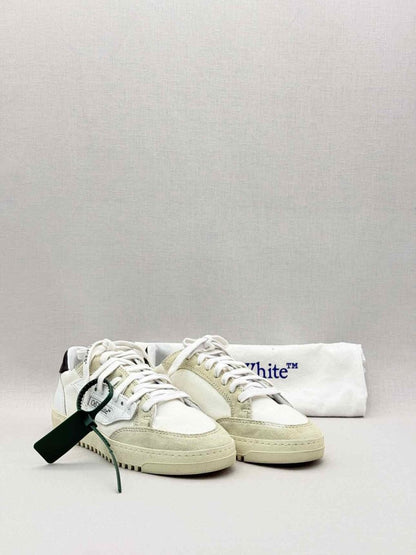 Pre - loved OFF - WHITE 5.0 White & Beige Panel Size EU 36 Sneakers at Reems Closet