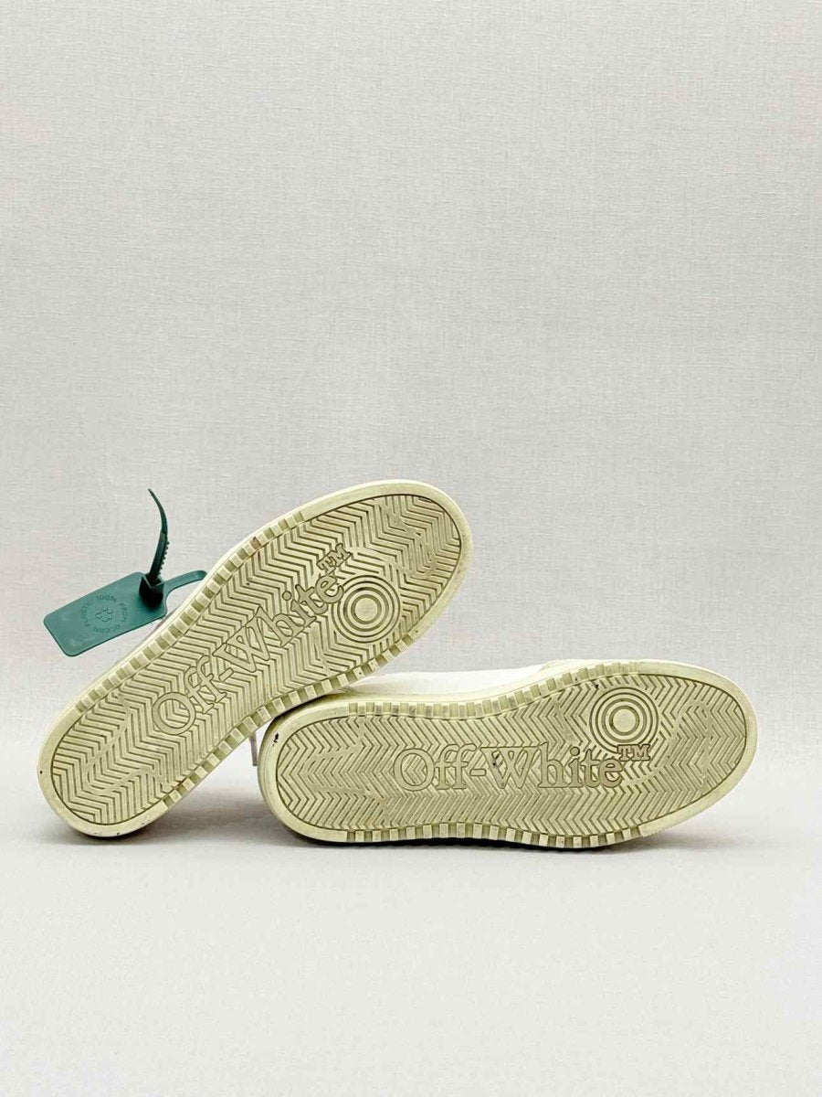 Pre - loved OFF - WHITE 5.0 White & Beige Panel Size EU 36 Sneakers at Reems Closet
