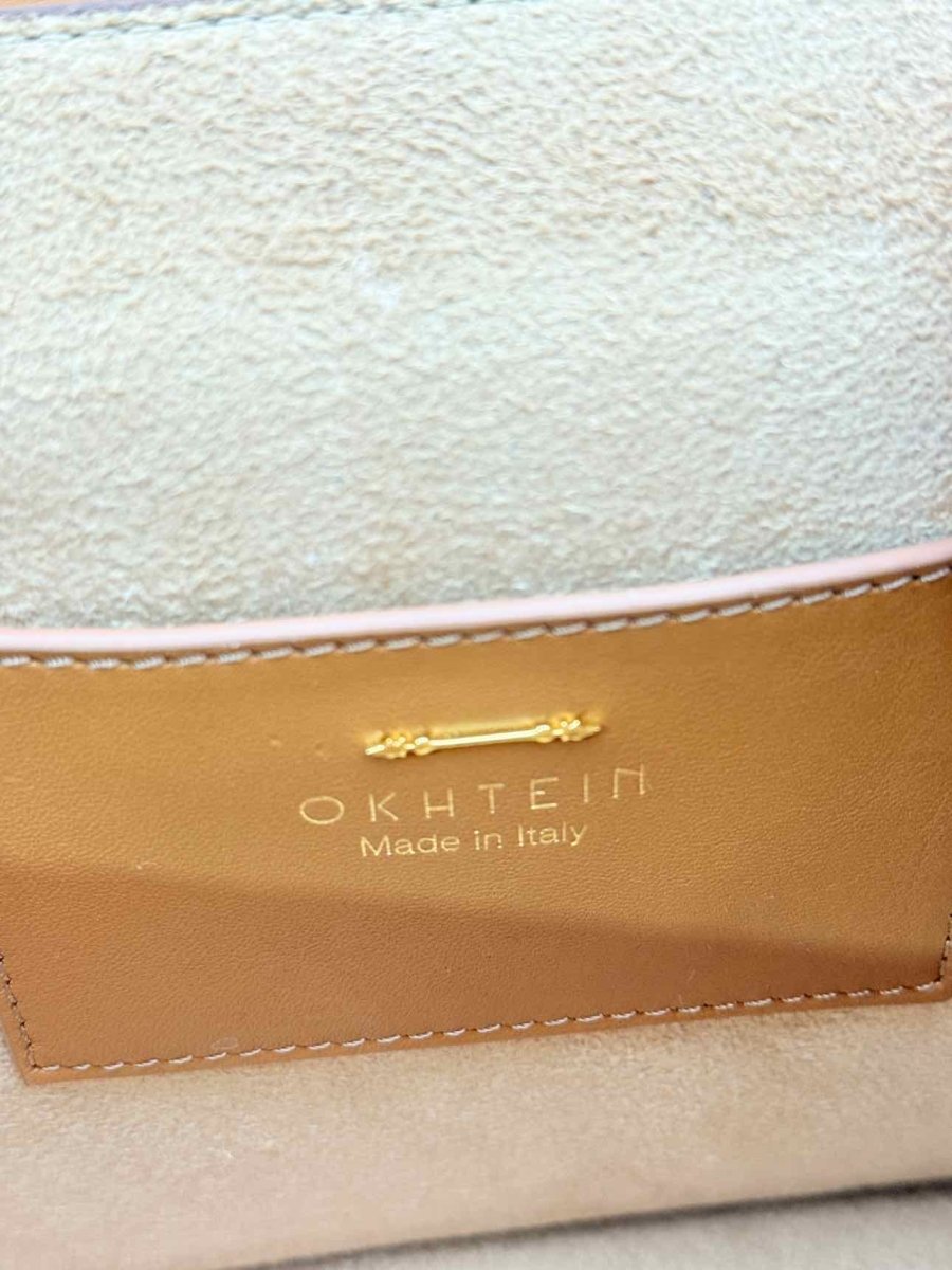 Pre - loved OKHTEIN Afaf Brown Top Handle at Reems Closet