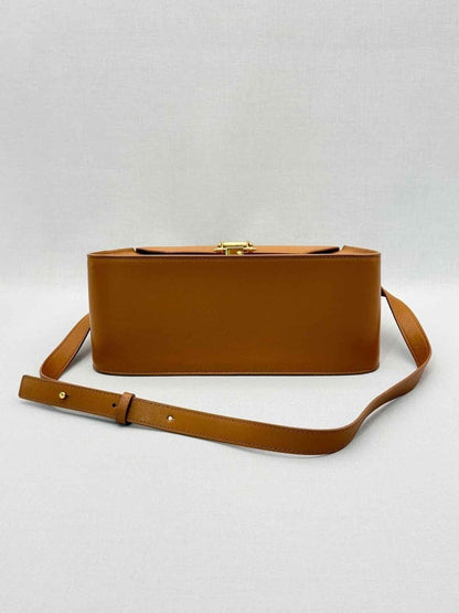 Pre - loved OKHTEIN Afaf Brown Top Handle at Reems Closet