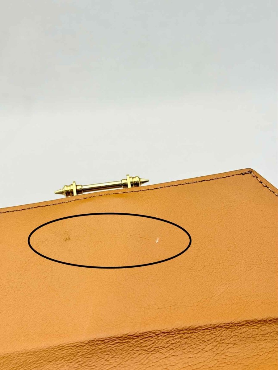 Pre - loved OKHTEIN Afaf Brown Top Handle at Reems Closet