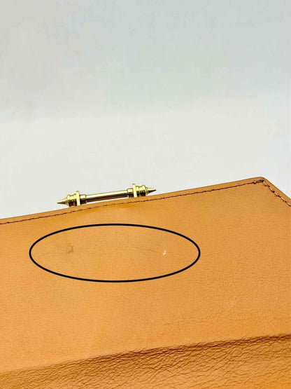 Pre - loved OKHTEIN Afaf Brown Top Handle at Reems Closet