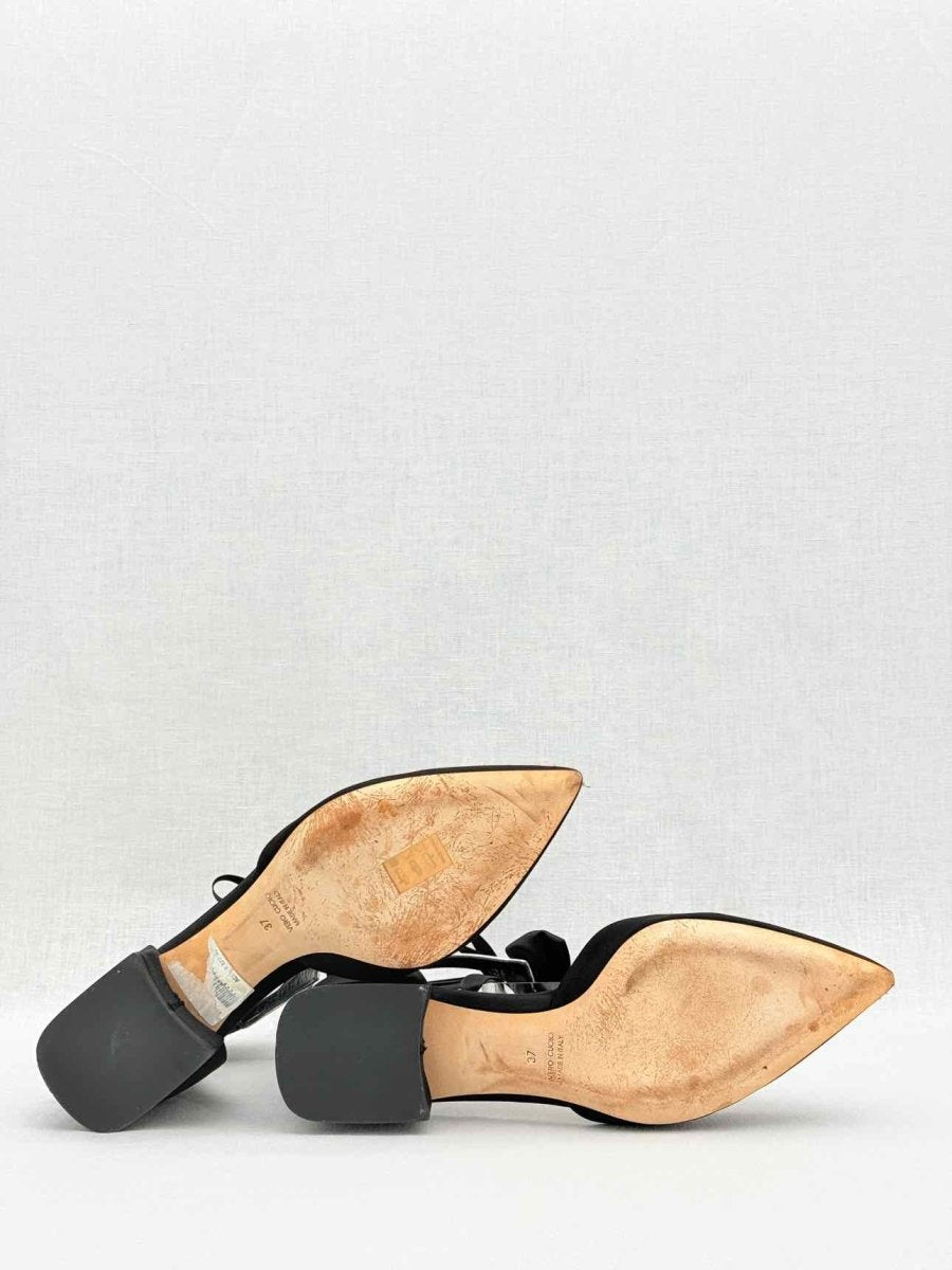 Pre - loved OLGANA Black Size EU 37 Heeled Sandals at Reems Closet