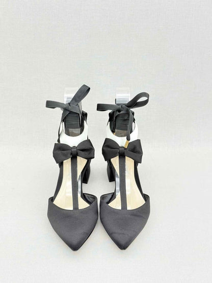 Pre - loved OLGANA Black Size EU 37 Heeled Sandals at Reems Closet