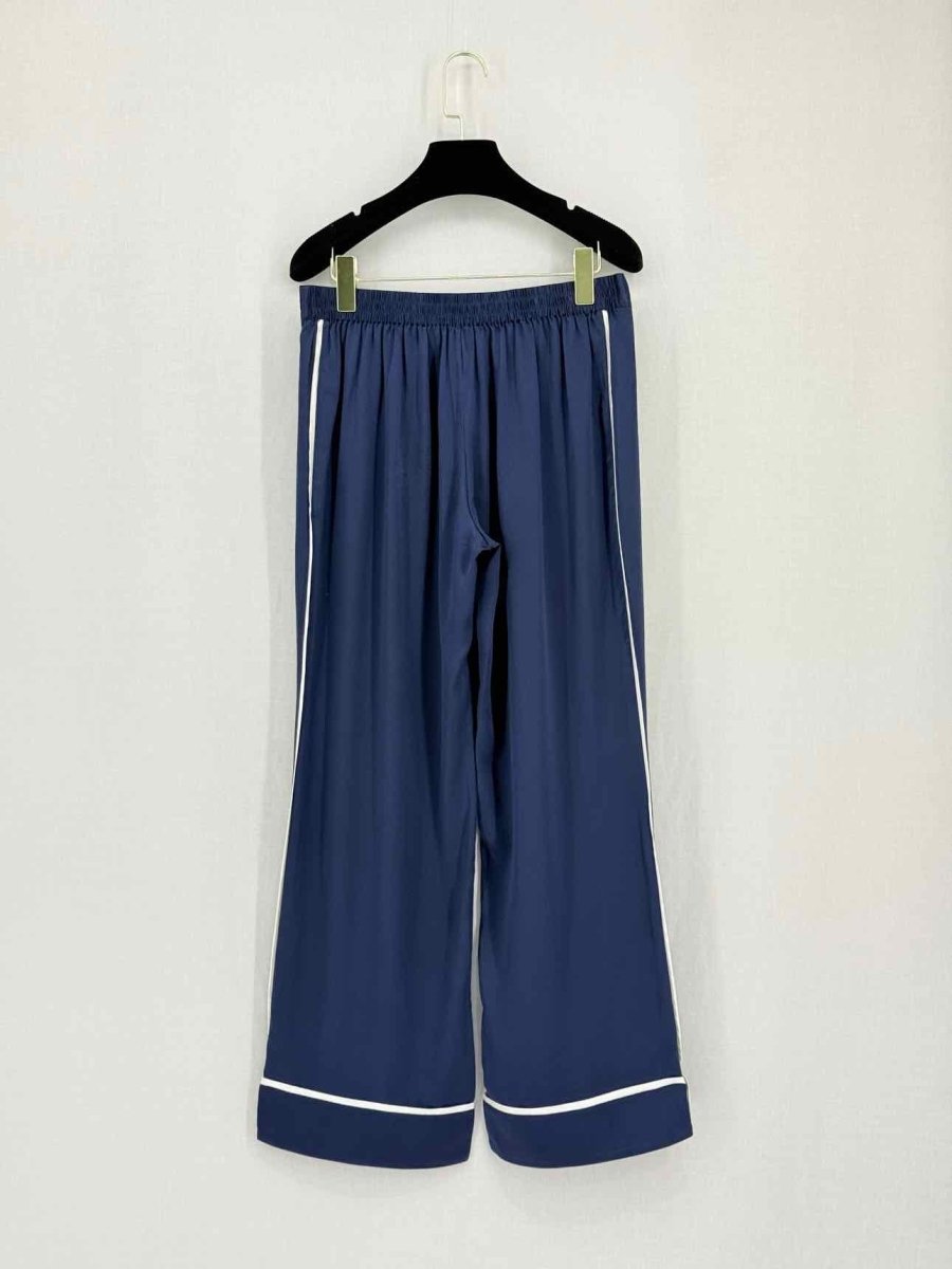 Pre-loved OLIVIA VON HALLE Coco Navy Blue Size US 6 Outfit Set at Reems Closet