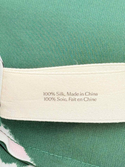 Pre - loved OLIVIA VON HALLE Lila Green Multicolor Pajama Set at Reems Closet