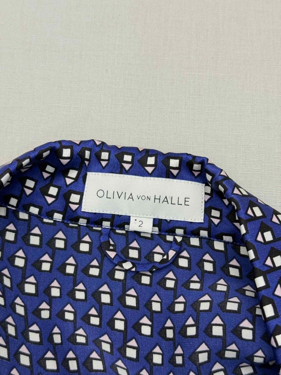 Pre-loved OLIVIA VON HALLE Lila Size US 6 Outfit Set at Reems Closet