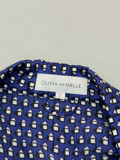 Pre-loved OLIVIA VON HALLE Lila Size US 6 Outfit Set at Reems Closet