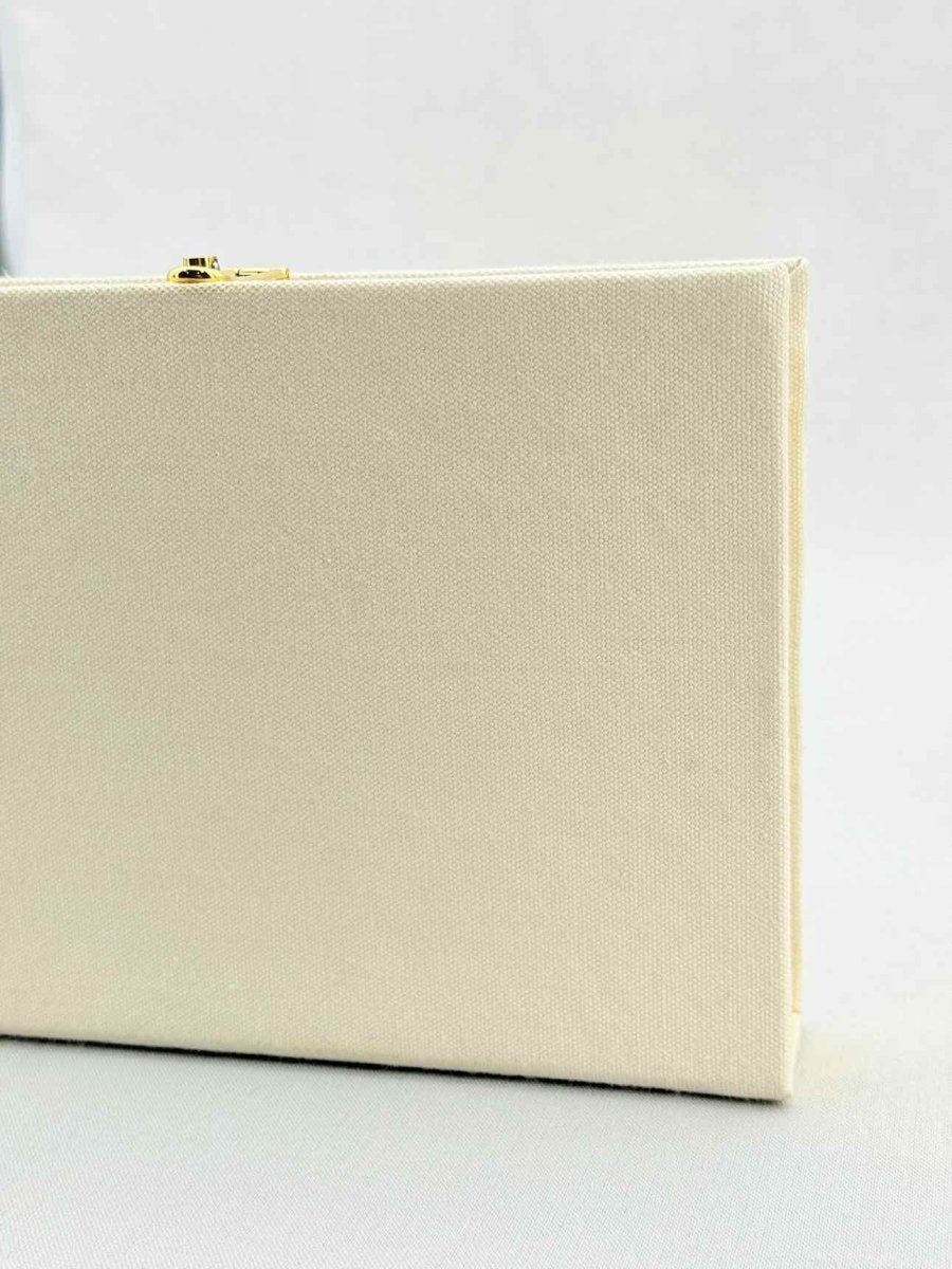 Pre - loved OLYMPIA LE - TAN Beige Multicolor Clutch at Reems Closet