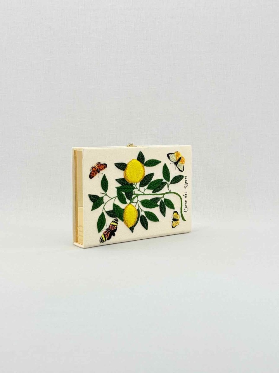 Pre - loved OLYMPIA LE - TAN Beige Multicolor Clutch at Reems Closet